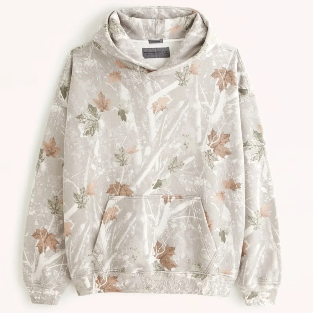 Abercrombie & Fitch CAMO Essential Popover Hoodie - Picture 2 of 4